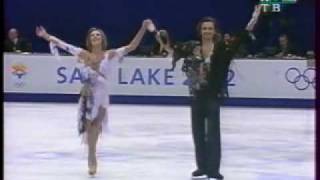 Olympics 2002 FD Irina Lobacheva amp Ilia Averbuck [upl. by Ielhsa893]