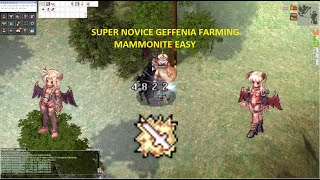 Ragnarok PreRenewall  Super novice ⚔️  Mammonite Build  Geffenia Farming [upl. by Salina]