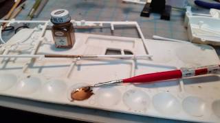 How to use Testors Enamel Paints [upl. by Idaf]