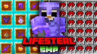 I Became the Most Stacked Player on the Lifesteal SMP [upl. by Llatsyrc666]