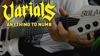 Varials  Anything To Numb Guitar  Bass  Instrumental Cover [upl. by Kalie]