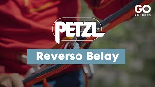 Reverso Belay Device  Petzl Climbing Gear [upl. by Ttayw403]