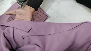 American Collar cutting and stitchingHow to make american collar StitchingCoat collar kese chadaye [upl. by Annavaj]