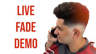 Live FADE difficult hair [upl. by Fiora942]