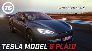 FIRST DRIVE 200mph Tesla Model S Plaid Track Package [upl. by Iy]