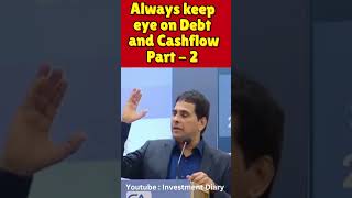 In financial statement analysis always check Debt and cashflow  Part 2 fundamentalanalysis [upl. by Roselba384]