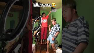 Bloopers hits 1M views on Tiktok 😍 shortsforyou reels shorts [upl. by Ednyl]