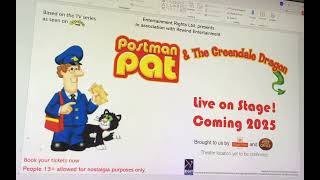 Postman Pat and the Greendale Dragon LIVE Teaser promo [upl. by Collbaith66]