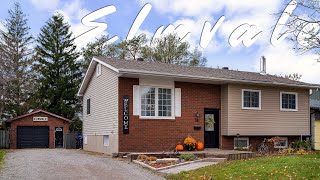 A real estate listing on 38 Centennial Avenue Elmvale Ontario [upl. by Kimmy]