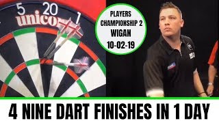 4 X 9 DART FINISHES IN 1 DAY  CHISNALL VAN GERWEN DOBEY NENTJES [upl. by Maffa]