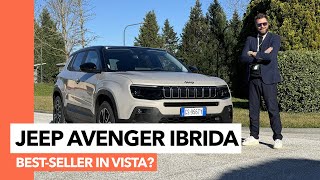 La nuova JEEP Avenger IBRIDA la nostra prova su STRADA e OFF ROAD [upl. by Cheyney]