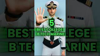 5 best college for btech marine engineering  b tech marine engineering colleges  merchantnavy [upl. by Enaile]