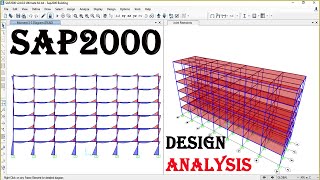 Building design amp Analysis in Sap2000 [upl. by Larrabee648]