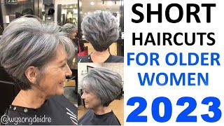 PREMIUM HAIRCUTS For OLDER WOMEN 50 [upl. by Iclek]