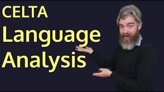 How to Analyze Language for CELTA [upl. by Frey]