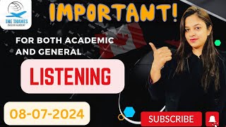 Real Exam Listening  Practice Test  Achieve 8 Bands Extramural Course [upl. by Dewees]