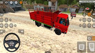 Eicher truck loaded  new map off road  mod bussid  bus Simulator Indonesia [upl. by Akim577]