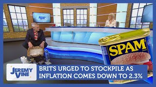 Brits urged to stockpile as inflation comes down to 23  Jeremy Vine [upl. by Ayalat376]