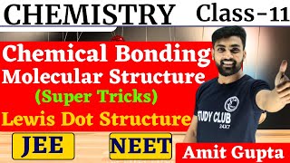 Lewis Dot Structure Class 11  Lewis Dot Structure  lewis dot structure of o3  Amit Gupta  NEET [upl. by Georglana]