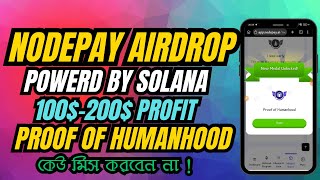 Nodepay Airdrop Mining  Solana Supported Project  Same Grass Mining Project  Nodepay Mining [upl. by Dazhahs]