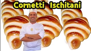 CORNETTI ISCHITANIRicetta originale fatta in casa Corso di pasticceria napoletana [upl. by Adnilema312]