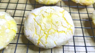 LEMON CRINKLES IN AIR FRYER [upl. by Annaira]