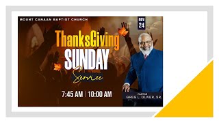 740 AM Sunday Worship Service  Nov 24 2024 [upl. by Antipas]