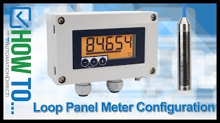 LPM1 Loop Panel Meter Configuration with FMX11Level Sensor  at AutomationDirect [upl. by Samled]