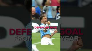 The best defender goal from every year  part 1  shorts [upl. by Hoem]