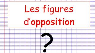 Les figures de style  Figures dopposition [upl. by Leizahaj]