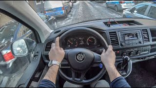 2019 Volkswagen Transporter T6  4K POV Test Drive 160 Joe Black [upl. by Ligriv]