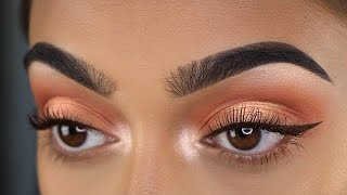 EASIEST Sparkly Monotone Eye Makeup😍 Step By Step Eye Makeup Tutorial For Begginers begginersguide [upl. by Kassie473]