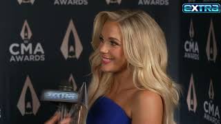 Megan Moroney REACTS to CMA Awards Win amp Thanks Her Parents Exclusive [upl. by Dian574]