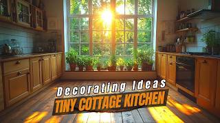 Ready to Transform Your Tiny Kitchen Discover Cozy Cottage Ideas [upl. by Elin]