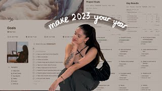 how Im using notion to achieve ALL my goals in 2023 [upl. by Ty]