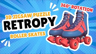 Retropy Gameplay 3D Puzzle Fun on Meta Quest amp Steam Roller Skates 3x Speed [upl. by Niven]