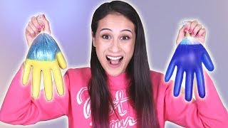 MYSTERY SLIJM HANDSCHOENEN CHALLENGE  Slime Sunday [upl. by Echo820]