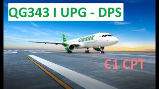 QG343 I A320 I UPG  DPS I C1 CPT VATSIM I vatsim [upl. by Odnomor]