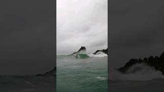 Crazy Winter Wind Storm Surfing In Tofino Canada [upl. by Tolkan960]