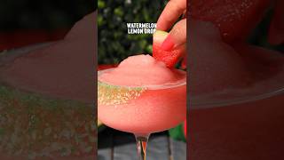 How to make a frozen watermelon lemon drop mixeddrinks lemondrop frozendrinks [upl. by Bergeman90]