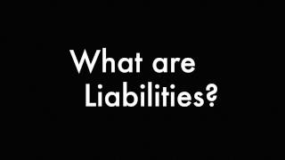 What are Liabilities [upl. by Atinauj]