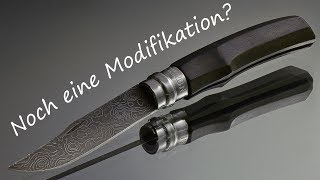 Damast Opinel selber machen Die coolste Opinel Modifikation [upl. by Jesh884]