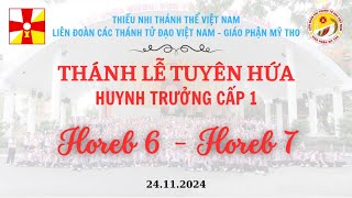 THÁNH LỄ TUYÊN HỨA HUYNH TRƯỞNG CẤP I Giáo phận Mỹ Tho [upl. by Lehman108]