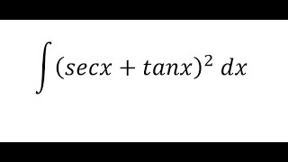 Calculus Help Integral ∫ secxtanx2 dx  Integration  Basic  Techniques  Solutions [upl. by Bruell618]