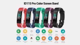 ID115 Pro Color Screen Smart Band [upl. by Devin]