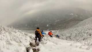 St Lawrence University Outdoor Program Ski Mountaineering The Trap Dike [upl. by Siravart]