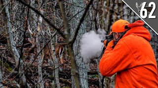 DEER DRIVES IN THE HILLS  Ohio Muzzleloader Hunting on PUBLIC LAND [upl. by Glenden]