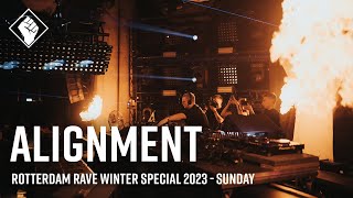 Rotterdam Rave Winter Special 2023 Sunday  Alignment [upl. by Ervine]