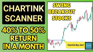 how to create chartink screener for swing trading swing trading strategy  chartink [upl. by Einnig304]