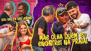 PEGADINHA CONFUNDINDO COM FAMOSOS [upl. by Dyl]